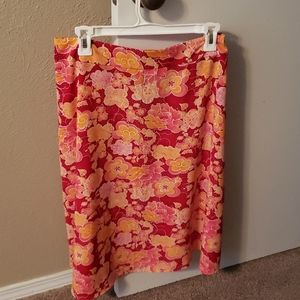 Floral skirt